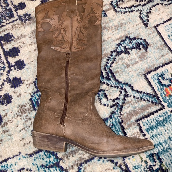 Dalila style cowgirl fashion boots - Picture 2 of 3